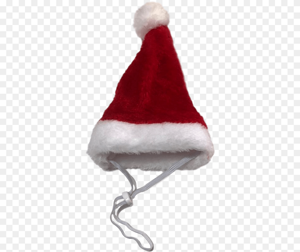 Gorro Touca Pet Papai Noel Santa Claus, Clothing, Hat, Bonnet, Person Png