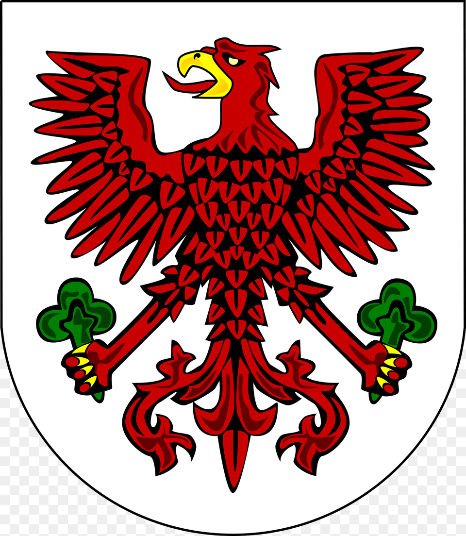 Gorzow Wilekopolski Coat Of Arms Clipart, Emblem, Symbol Free Png