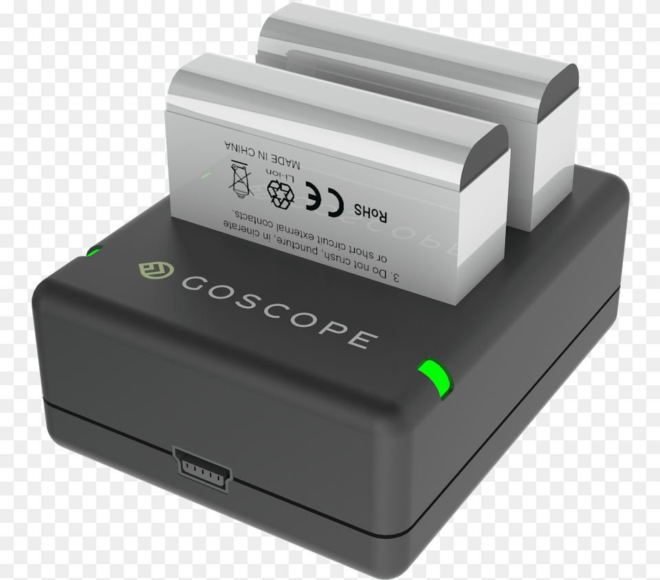 Goscope Dual Battery Charger For Gopro Hero4 Electronics, Computer Hardware, Hardware, Machine, Mailbox Free Png Download