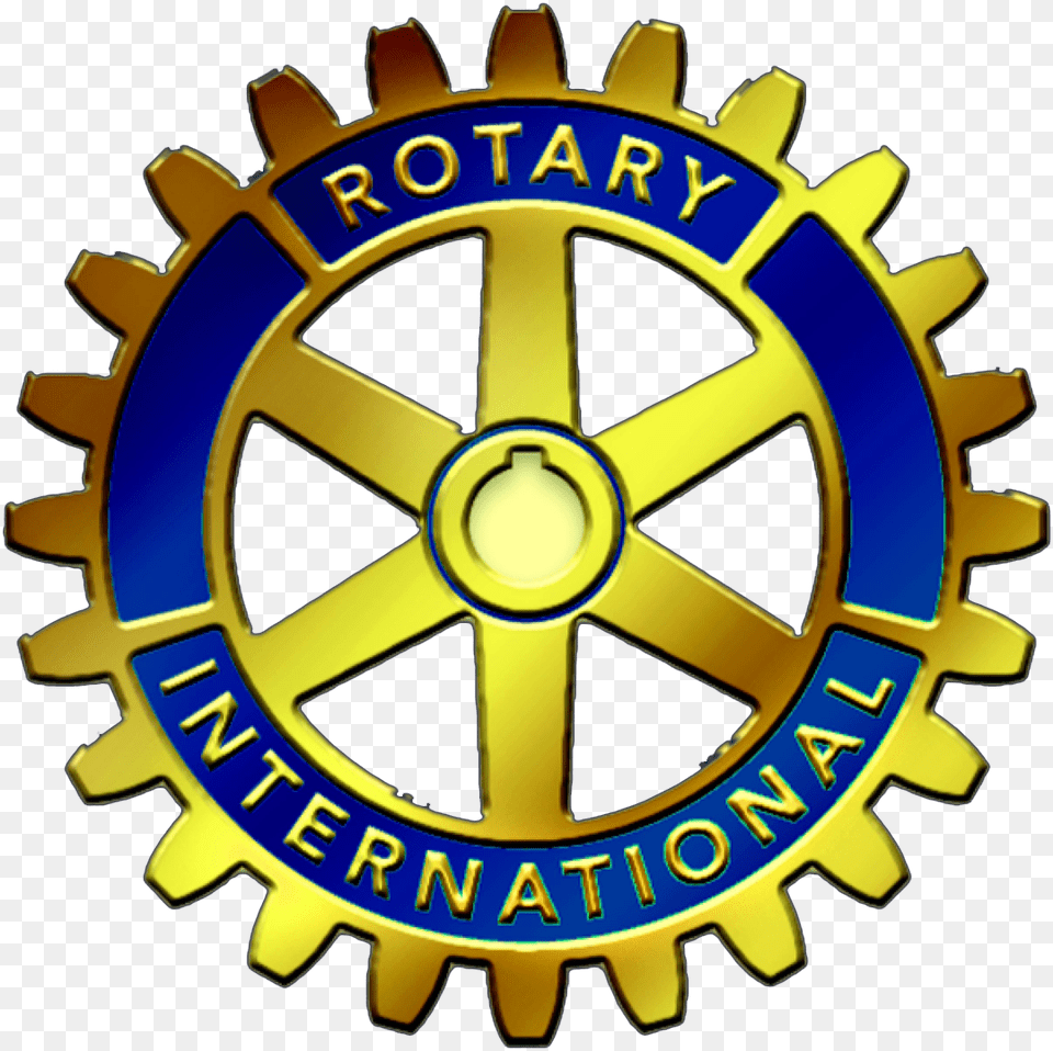 Goshen Logo Clipart Rotary International Logo, Badge, Symbol, Ammunition, Grenade Png Image