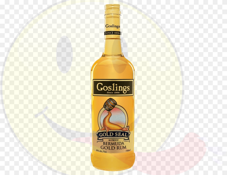 Goslings Gold Seal Gosling39s Gold Rum, Alcohol, Beverage, Liquor, Tequila Png