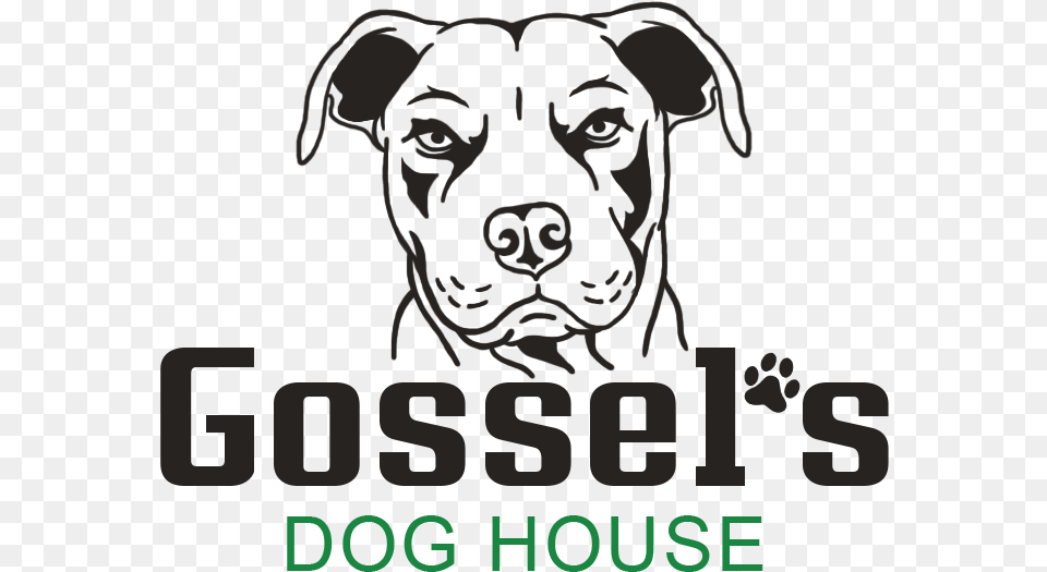 Gossel Dog Logo Guard Dog, Snout, Adult, Female, Person Free Png