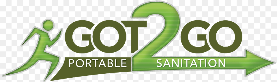 Got 2 Go Portable Sanitation Llc Graphic Design, Green, Symbol, Text Free Png