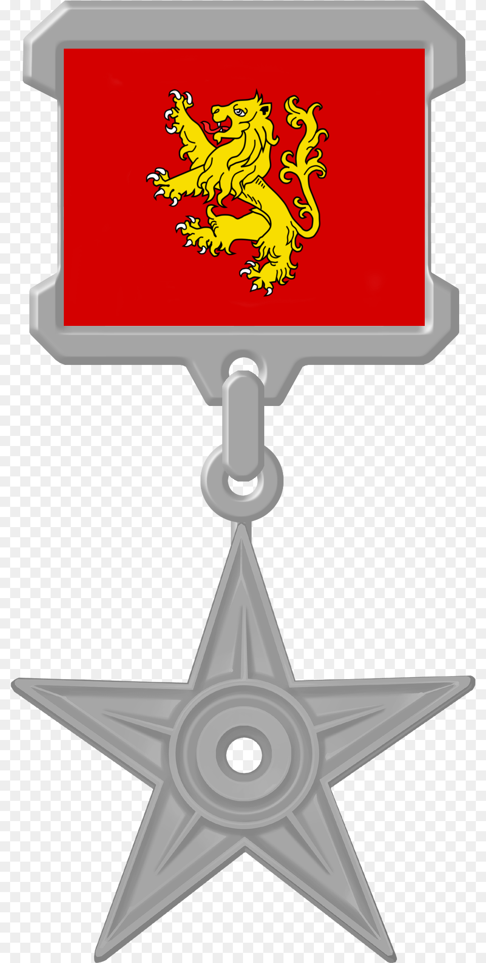 Got Lannister Silver Medal Communist Symbolism, Symbol, Emblem, Star Symbol Free Png