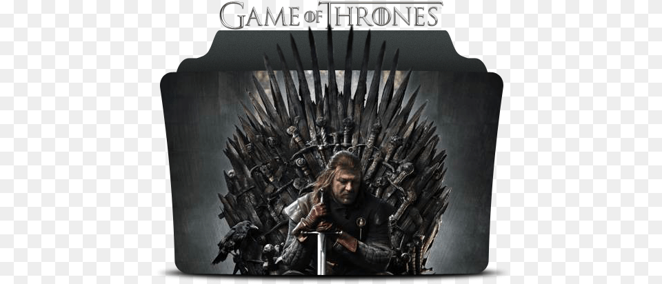 Got Season 1 Icon 512x512px Game Of Thrones Season 1 Folder Icon, Furniture, Throne, Adult, Male Png