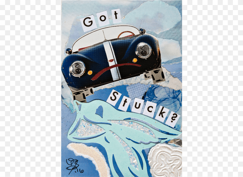 Got Stuck Antique Car, Transportation, Vehicle, Advertisement, Art Png