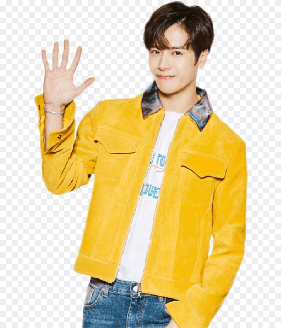 Got7jackson Jackson Jacksonwang Wangjiaer Jackson Wang Got7, Blazer, Jacket, Coat, Clothing Free Transparent Png