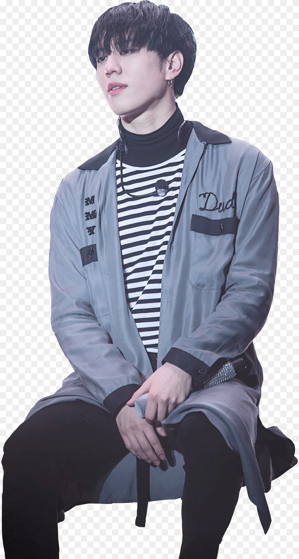 Got7yugyeom Kimyugyeom Yugyeom Kpop Freetoedit Transparent Yugyeom, Blazer, Clothing, Coat, Sleeve Free Png Download