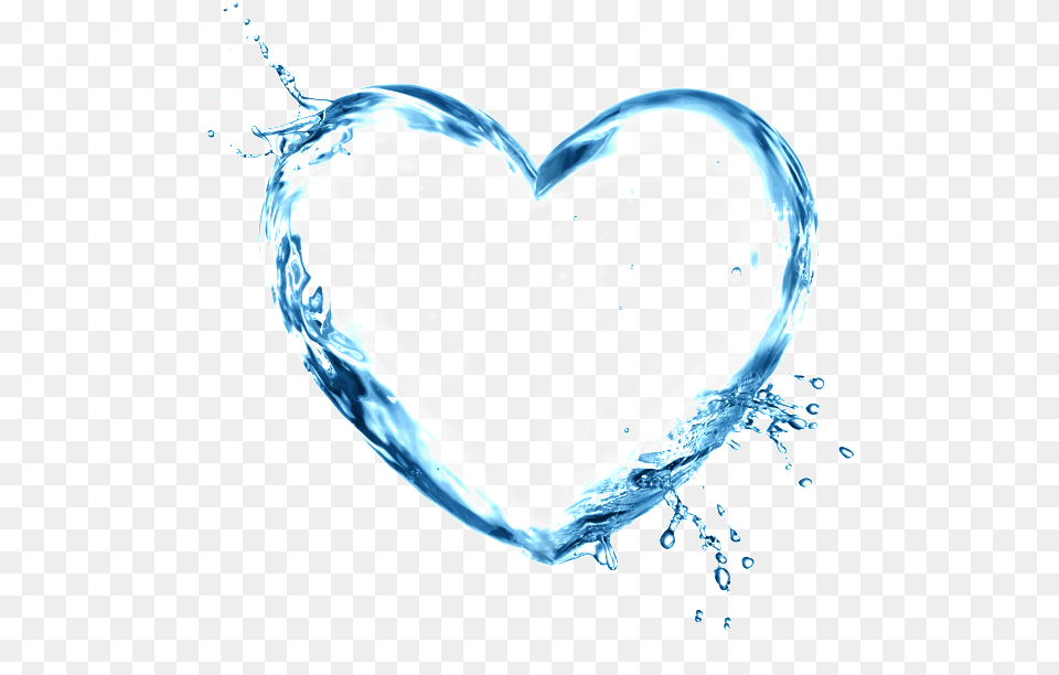 Gotas De Agua Water Heart Splash, Person Free Png