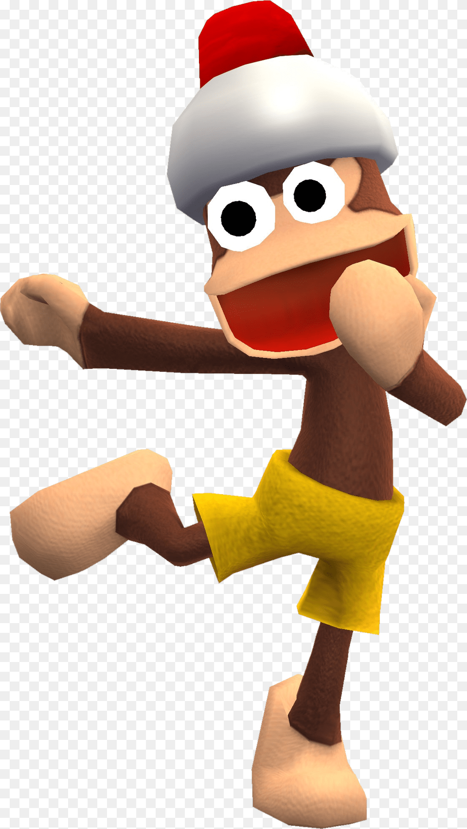 Gotcha You Punk Ass Simian Ape Escape Monkey, Baby, Person, Plush, Toy Png