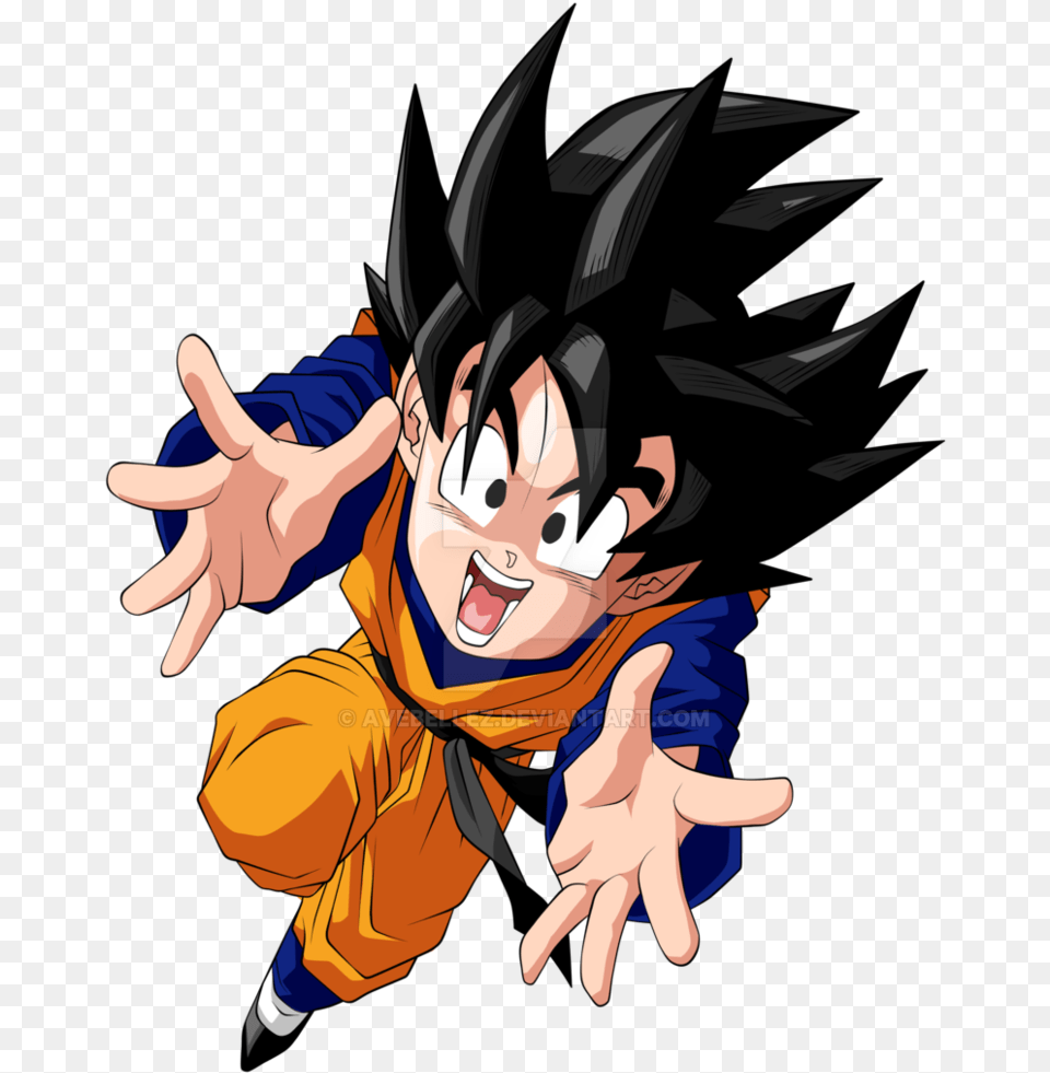 Goten 4 Image Dragon Ball Z, Book, Comics, Publication, Baby Free Png