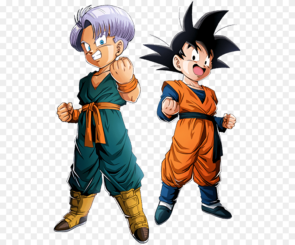 Goten And Trunks, Book, Comics, Publication, Person Png Image