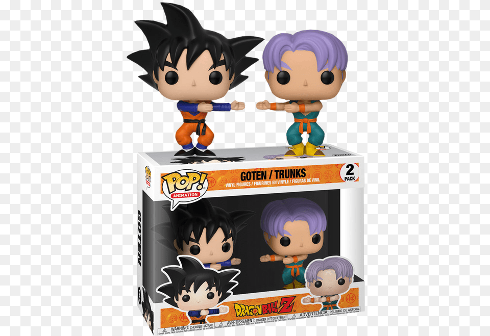 Goten And Trunks Funko Pop, Book, Comics, Publication, Baby Free Png