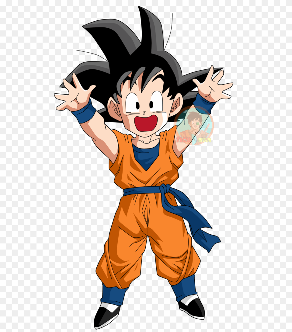 Goten E Trunks, Baby, Person, Face, Head Png Image