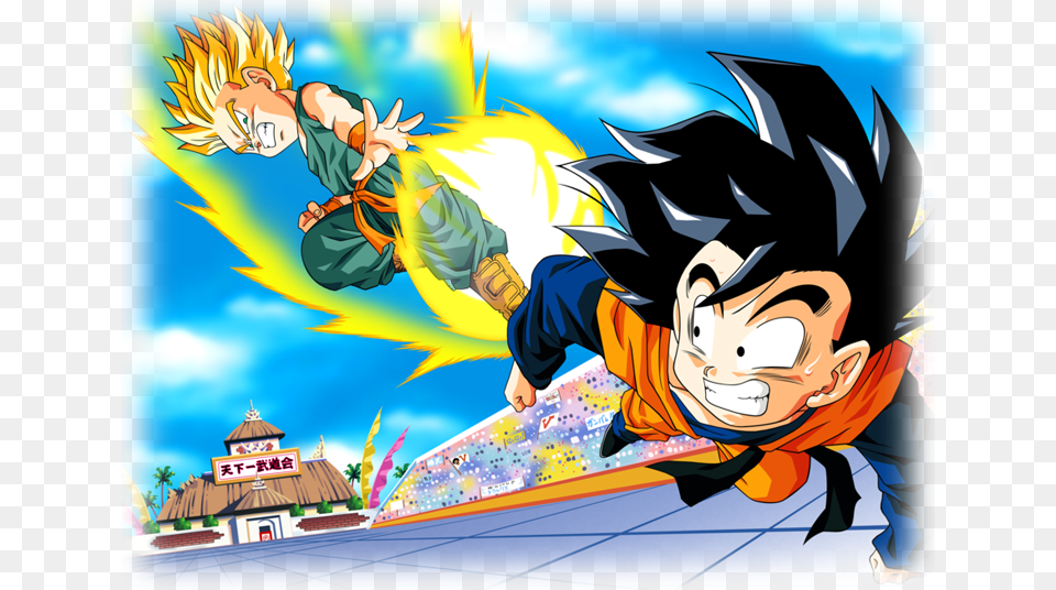 Goten E Trunks, Book, Comics, Publication, Anime Free Png