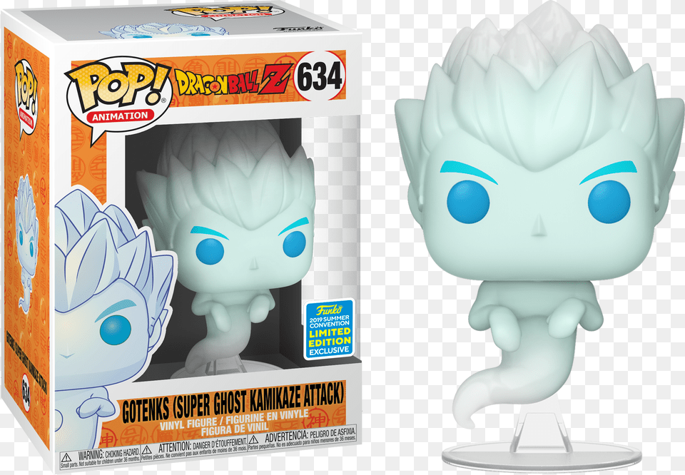 Gotenks Funko Pop Gotenks Ghost, Plush, Toy, Baby, Person Png