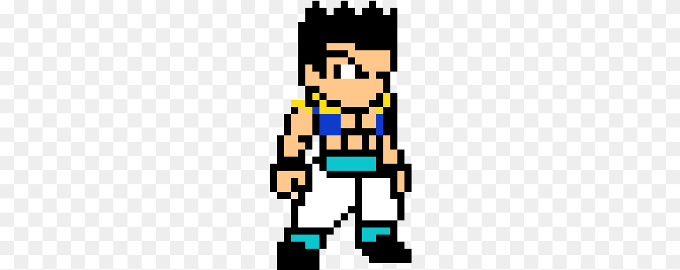 Gotenks Pixel Art, First Aid Png