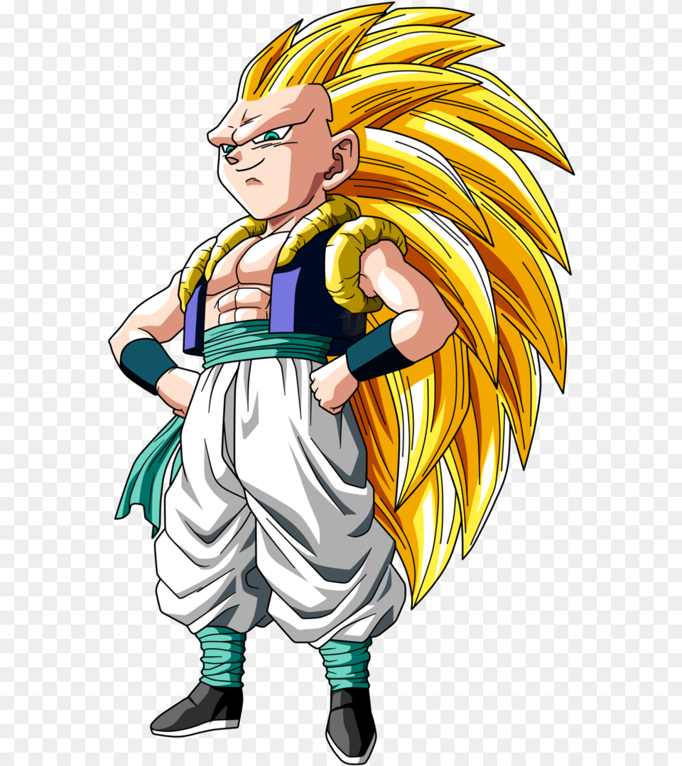 Gotenks Ssj3 7 Gotenks, Book, Comics, Publication, Adult Png Image