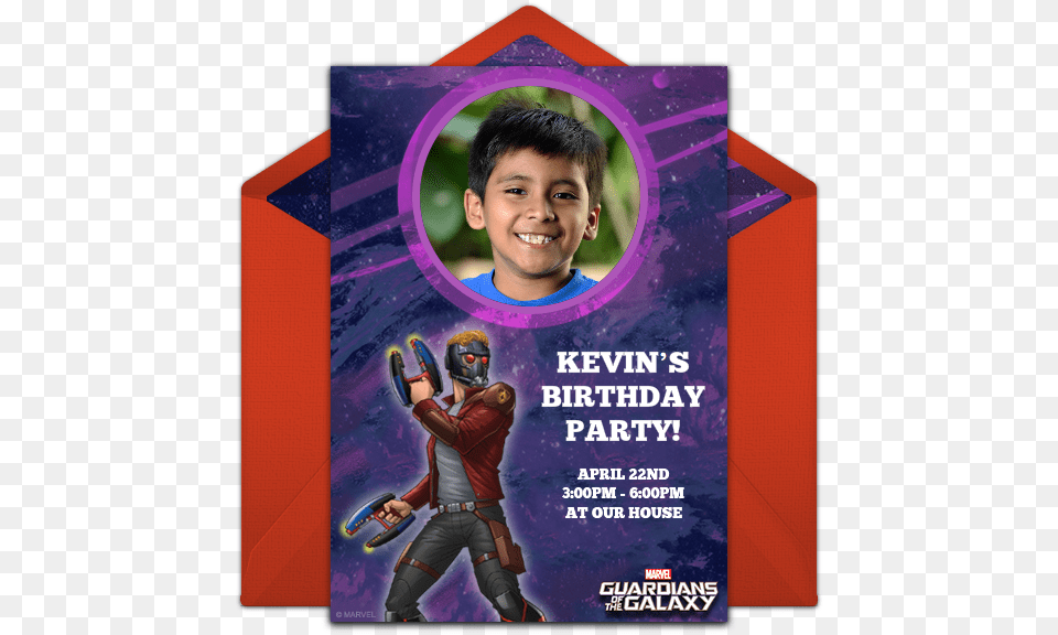 Gotg Star Lord Photo Online Invitation, Poster, Advertisement, Person, Man Png