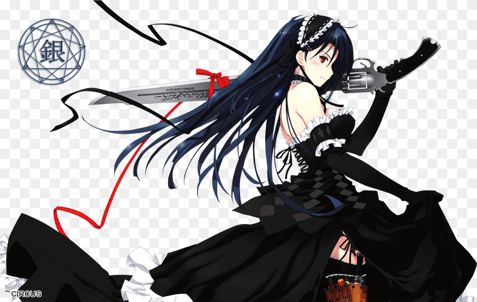 Goth Anime Girl Render Download Gothic Girl Anime Render, Book, Comics, Publication, Adult Free Transparent Png