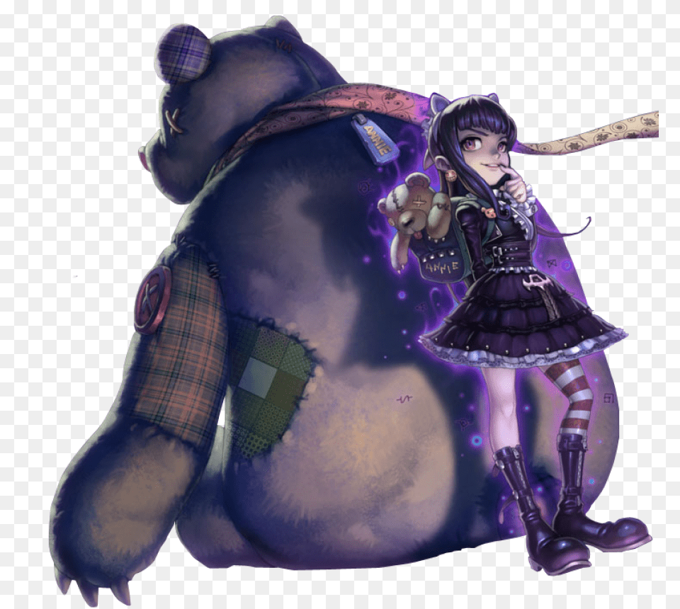 Goth Annie Skin With Tibbers Image Tibbers, Book, Comics, Publication, Adult Free Png