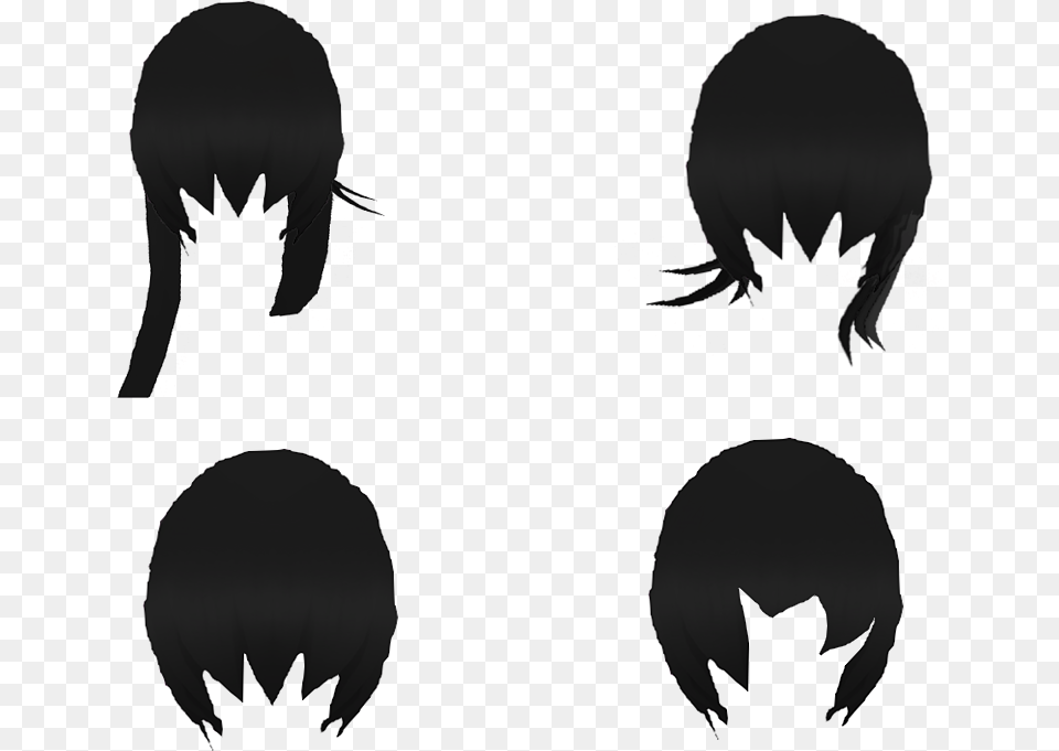 Goth Boy Hairstyles Silhouette, Book, Comics, Publication, Adult Png Image
