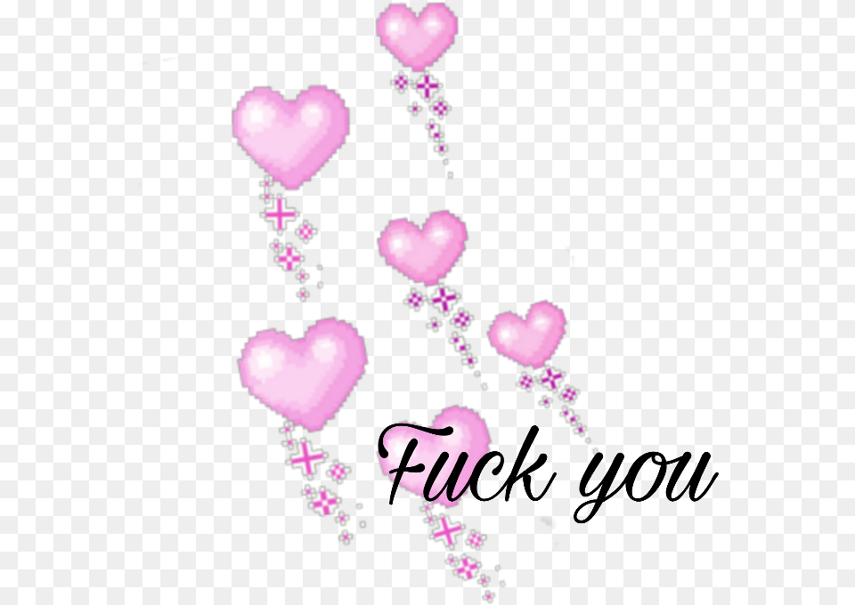 Goth Cute Pastel Heart Insult Aesthetic Kawaii Heart Pixel Art, Purple, Baby, Person, Flower Free Png Download