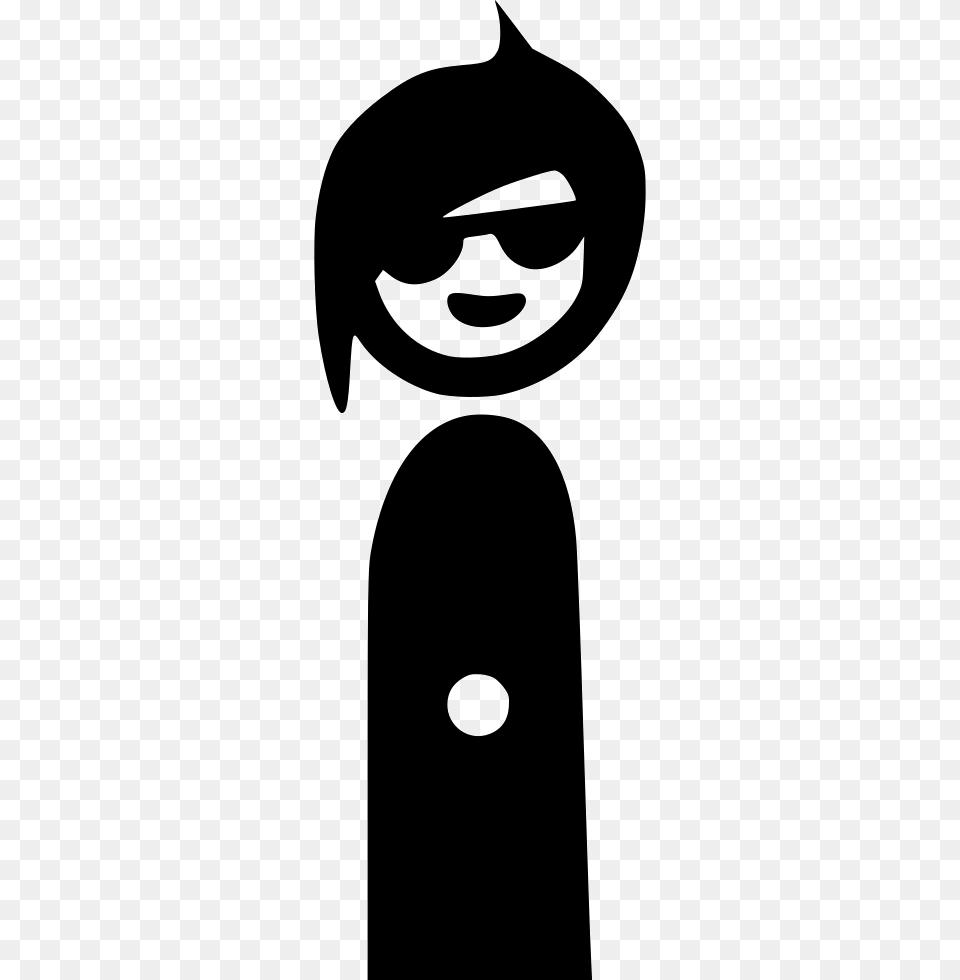 Goth Emo, Stencil, Person, Face, Head Png