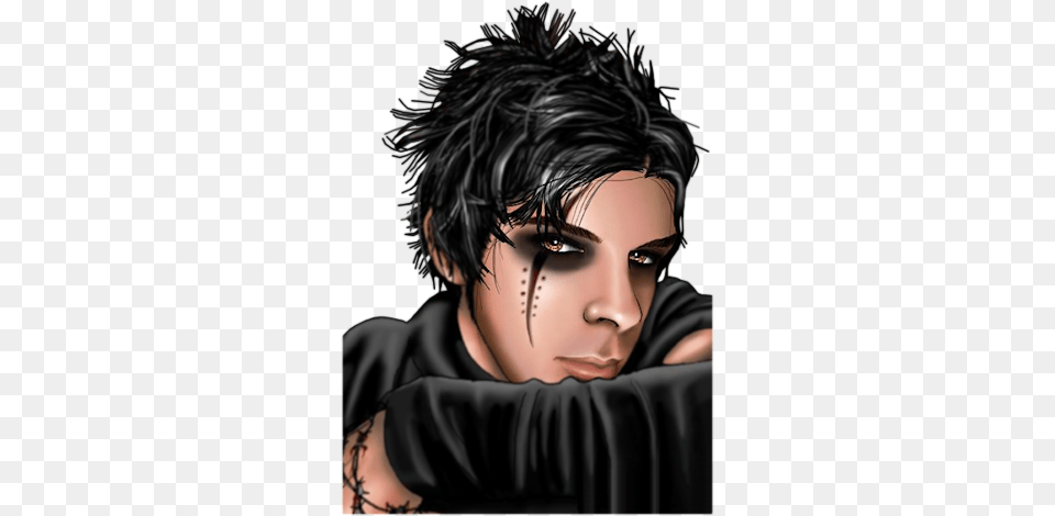 Goth Guy Goth Clipart, Adult, Female, Person, Woman Free Png