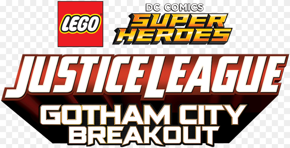 Gotham City Breakout Lego Justice League Gotham City Breakout Logo, Scoreboard Png Image