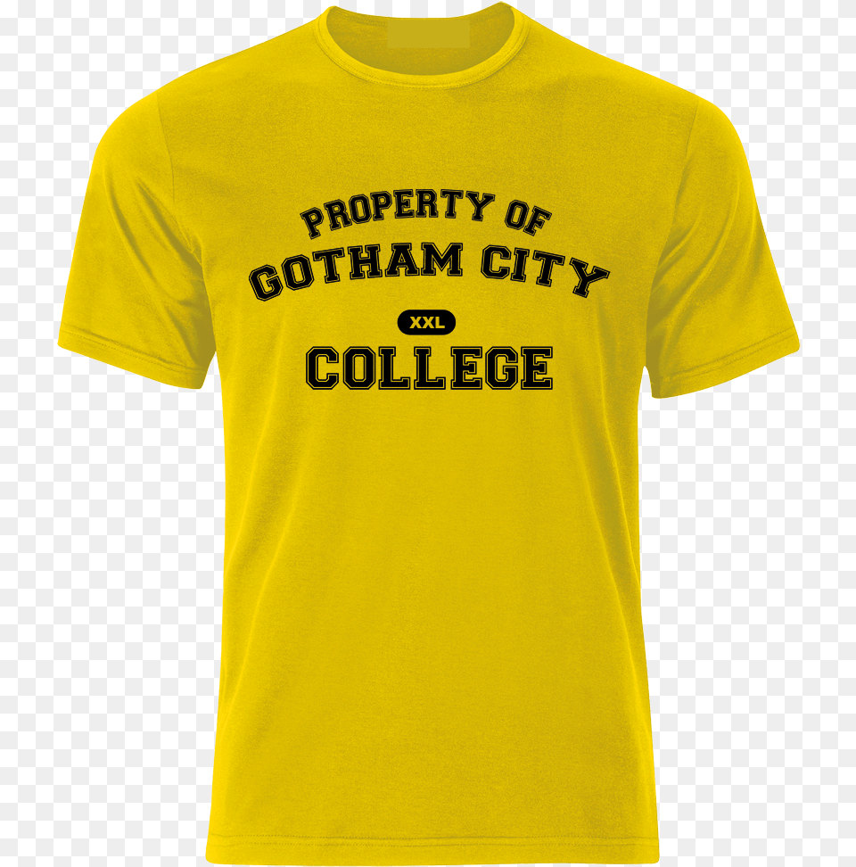 Gotham City College Download, Clothing, Shirt, T-shirt Png Image