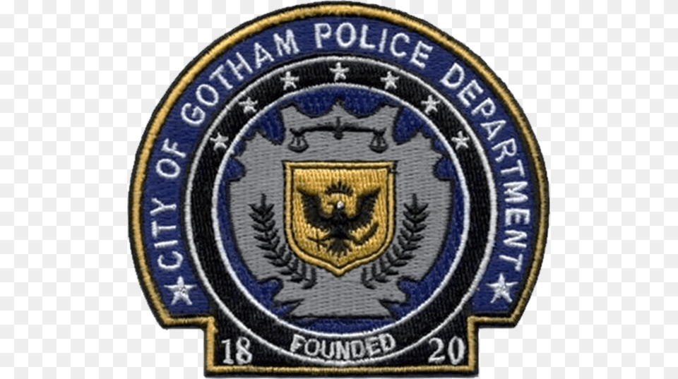 Gotham City Police Department, Badge, Logo, Symbol, Emblem Free Transparent Png
