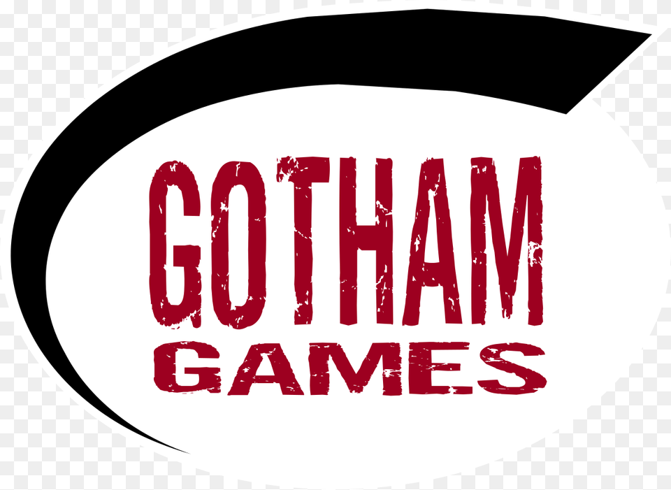 Gotham Games, Sticker, Logo Free Transparent Png