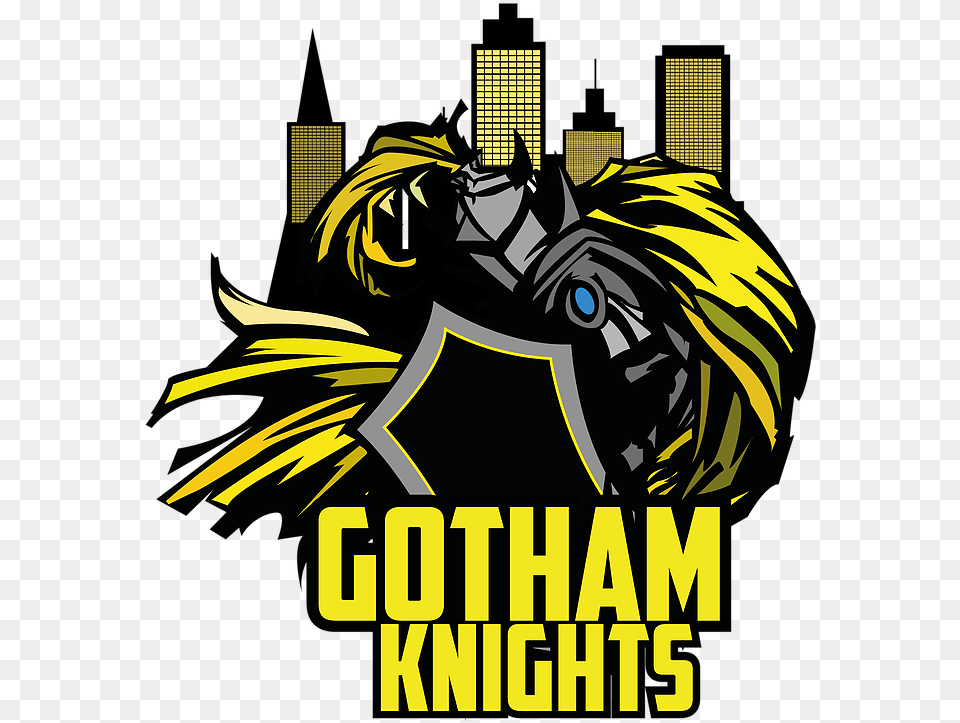 Gotham Knights Logo Logo, Publication, Book, Comics, Adult Free Transparent Png