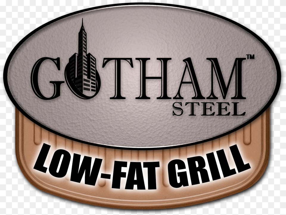Gotham Steel Low Fat Grill Reuse, Logo, Accessories, Buckle, Badge Png Image