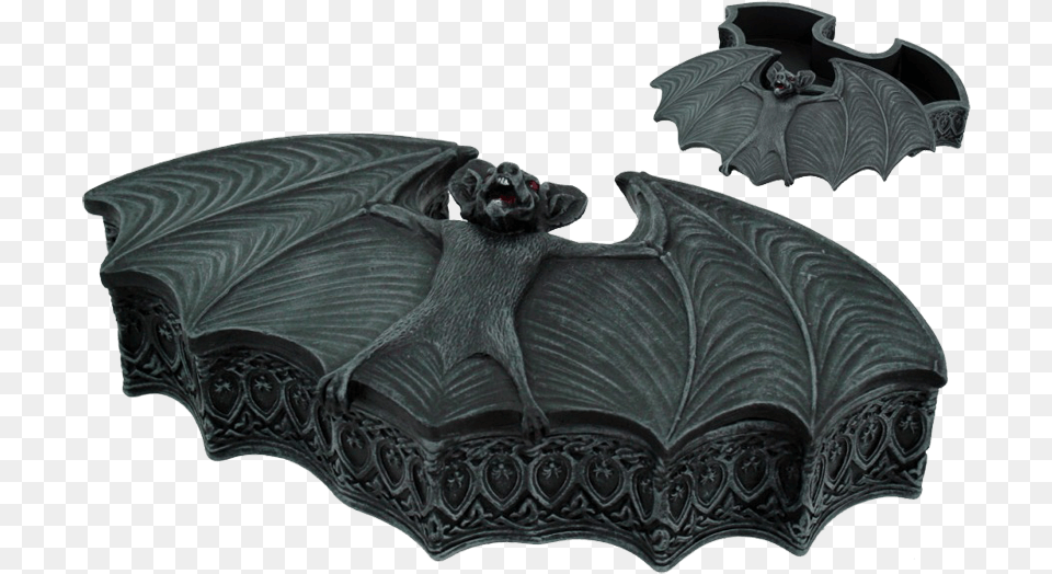 Gothic Bat Wings Box Bat Jewelry Box, Accessories, Ornament, Art, Animal Free Png