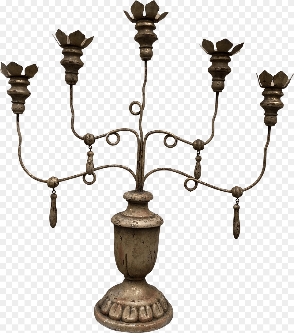 Gothic Candles Candelabra Brass, Bronze, Candle, Chandelier, Lamp Free Transparent Png