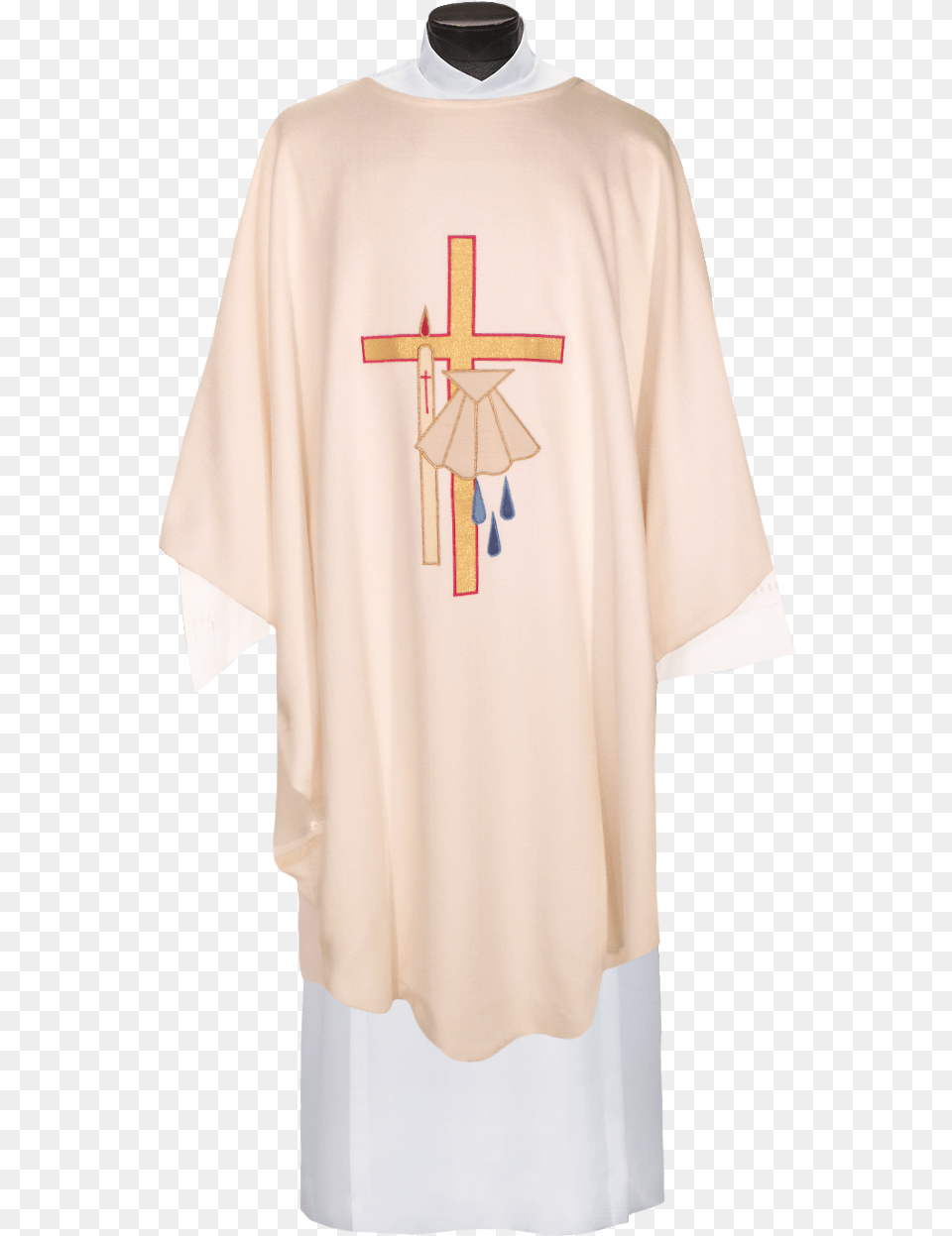 Gothic Chasuble Cross, Symbol, Shirt, Clothing, Prayer Png