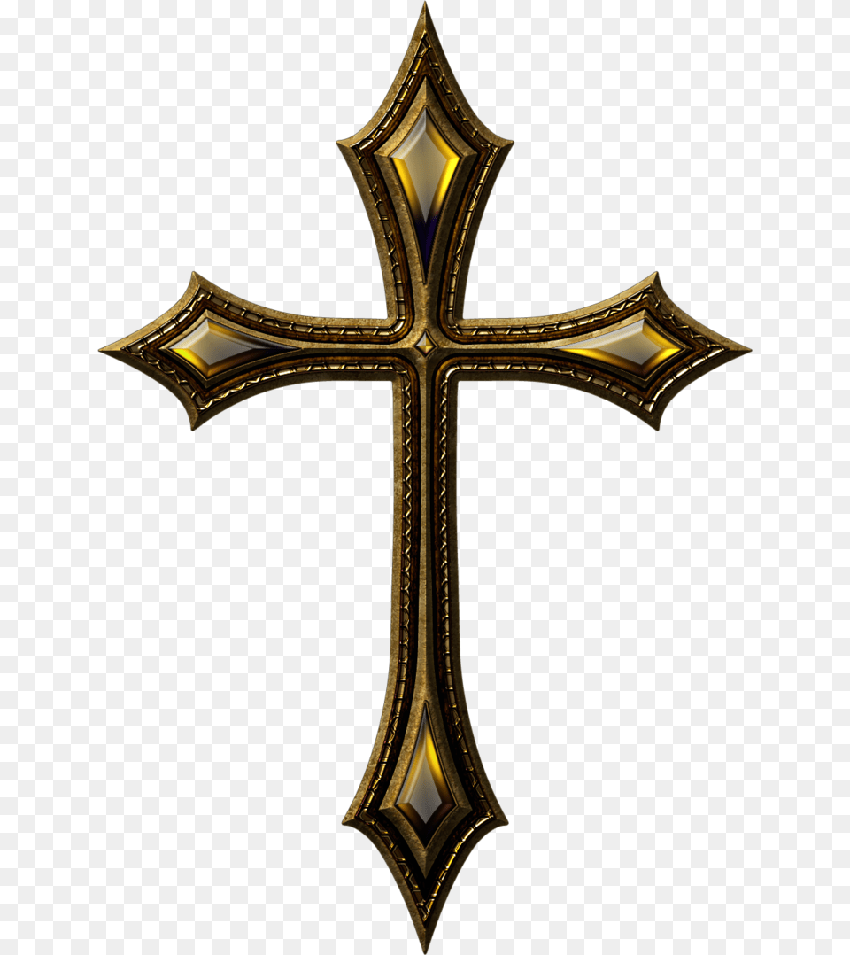 Gothic Cross 2 By Jojo Ojoj Fancy Cross Transparent Background, Symbol, Crucifix Free Png