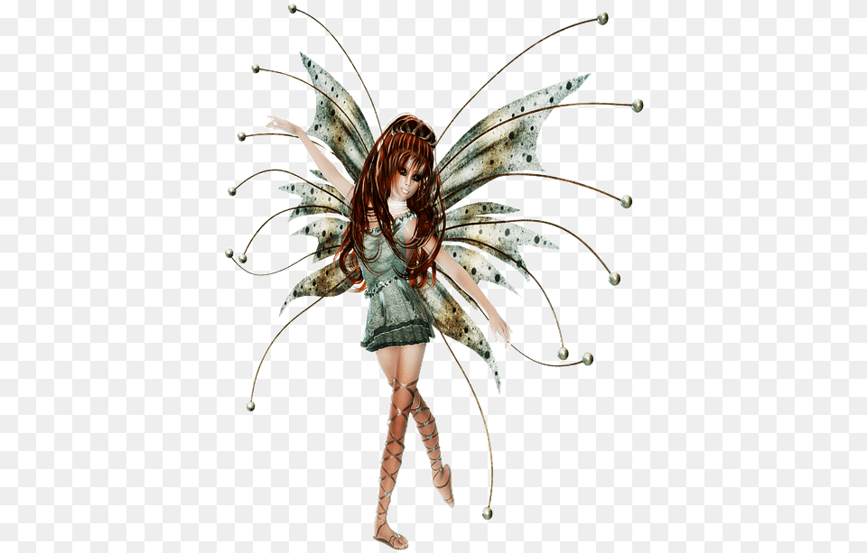 Gothic Fairy T Shirt, Female, Girl, Person, Teen Free Png