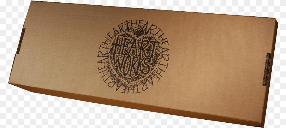 Gothic Heart, Box, Cardboard, Carton, Package Free Png Download