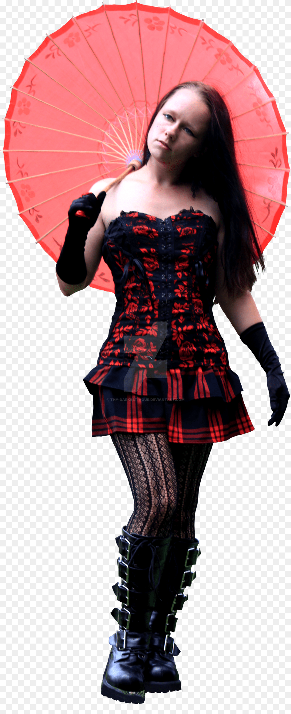 Gothic Images Transparent, Clothing, Person, Glove, Girl Png Image