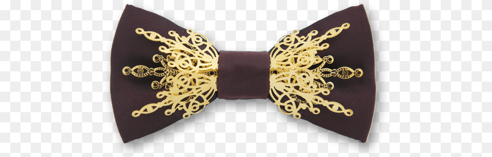 Gothic In Purple Gold Bow Tie Zeostudio Bowtie Paisley, Accessories, Formal Wear, Bow Tie Free Transparent Png