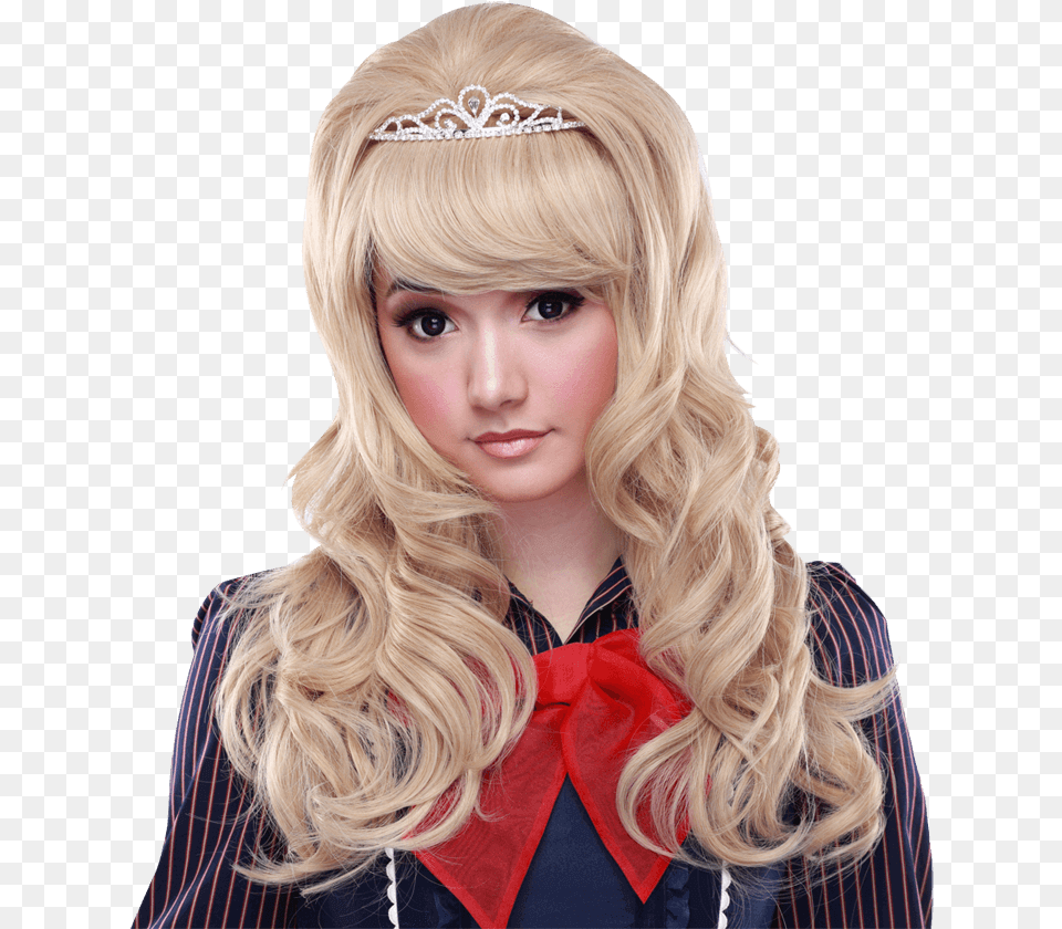 Gothic Lolita Princess Natural Blonde Wig Blond, Accessories, Adult, Female, Hair Free Png