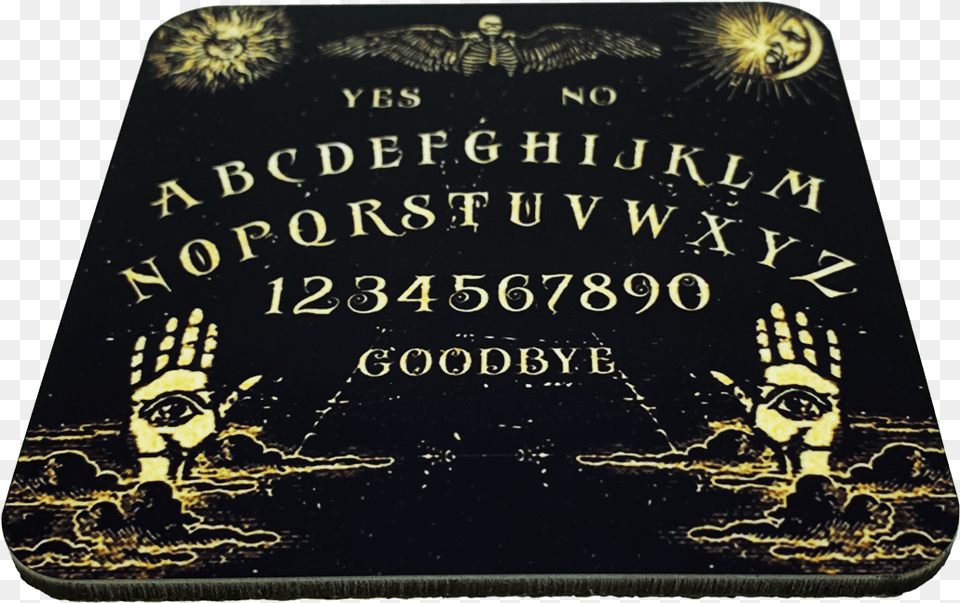 Gothic Ouija Board Drink Coaster, Tomb, Gravestone, Face, Head Free Transparent Png