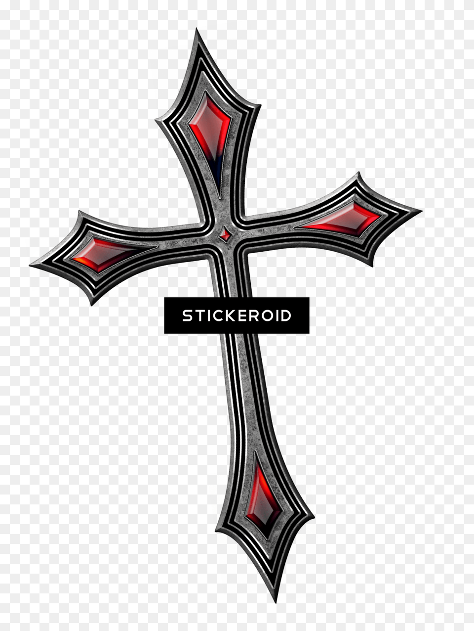 Gothic Pic Fantasy Black And White Gothic Cross, Symbol Png