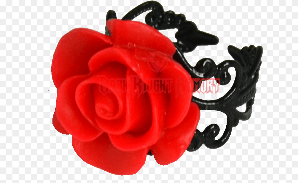 Gothic Red Rose Ring Red Rose Ring, Accessories, Flower, Plant, Jewelry Png Image
