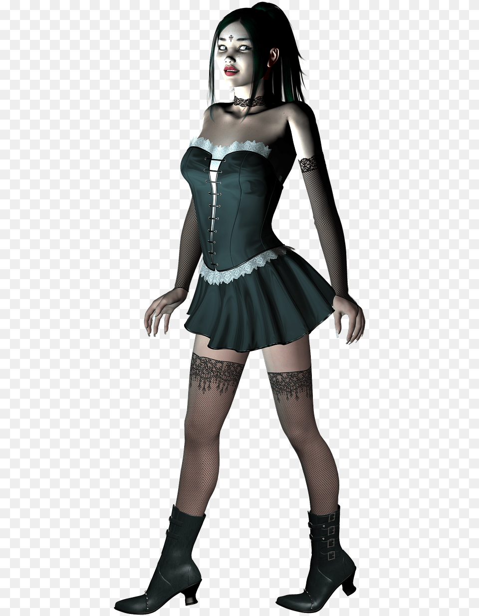 Gothic Seksi, Teen, Person, Girl, Female Free Transparent Png