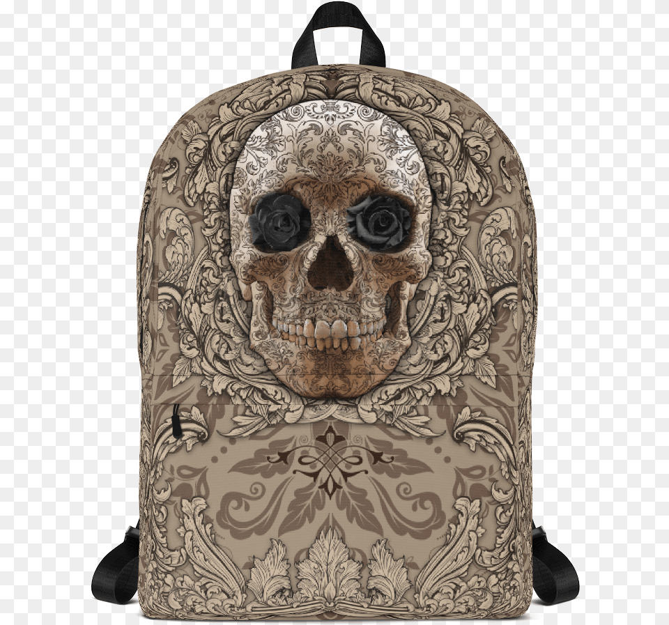 Gothic Skull, Backpack, Bag Free Png Download