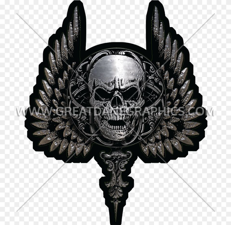 Gothic Skull, Symbol, Logo, Emblem, Accessories Free Png